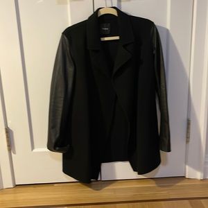 Theory Clairene Open-Front Jacket - Black XS